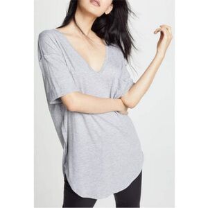 Free People Ronnie Tee Gray | NWT | Size Medium